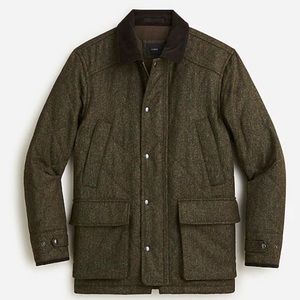 Quilted Highland Skye jacket in English wool
